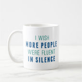 Mug Fluent En Silence (Gauche)