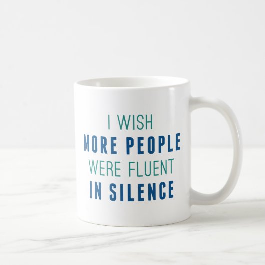 Mug Fluent En Silence (Droite)