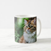 Mug "Fluff and Cuddles : The Chubby Persian Cat" (Devant droit)
