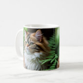 Mug "Fluff and Cuddles : The Chubby Persian Cat" (Devant gauche)