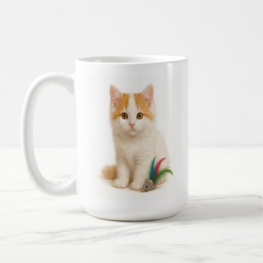 Mug Fluff & Feather - Van Kitten turc (Gauche)