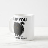 Mug Fluffeux Volumineux Chat Vie Kitty Style (Devant gauche)