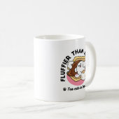 Mug Fluffier Tha’more - Chien mignon et Pun de dessert (Devant droit)
