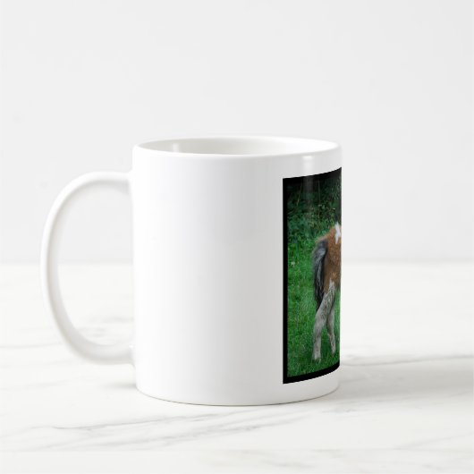 Mug Fluffy Adorable Dartmoor Pony (Gauche)
