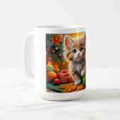 Mug Fluffy Christmas Kitten (Devant gauche)