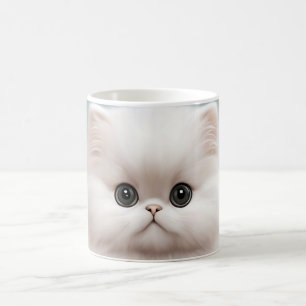 Mug Fluffy Persian Nursery Cat Art