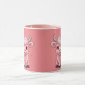 Mug Fluffy Rose Highlands Scottish Cow (Centre)