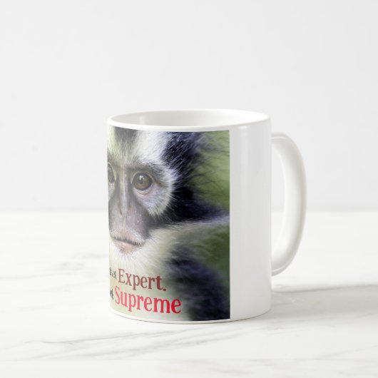 Mug Fluffy Thomas Leaf singe (Devant droit)