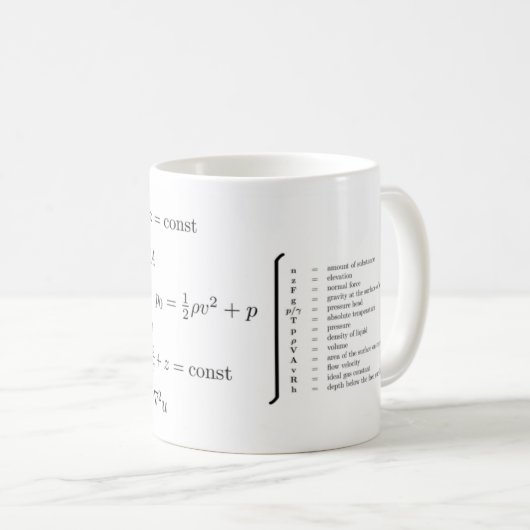 Mug Fluides fondamentaux (Devant droit)