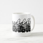 Mug Flummadiddle - Slang du XIXe siècle et dentelle no (Devant droit)