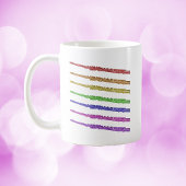 Mug Flûte arc-en-ciel