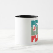 Mug Flûte d'amour pour la paix (Centre)