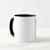 Mug Flûte d'amour pour la paix (Devant gauche)