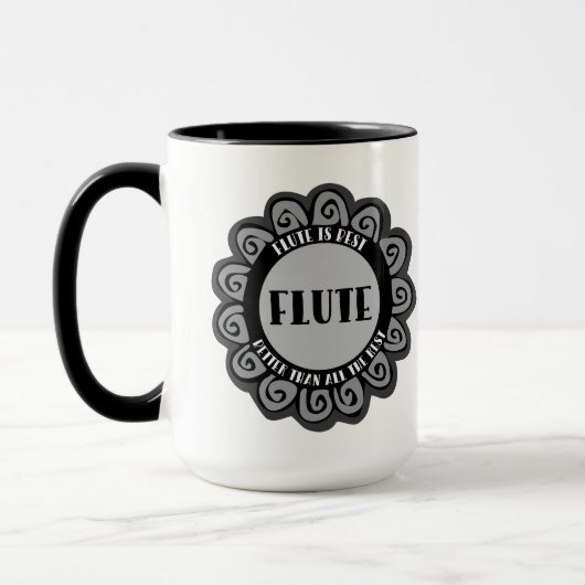 Mug Flute est le meilleur (Gauche)