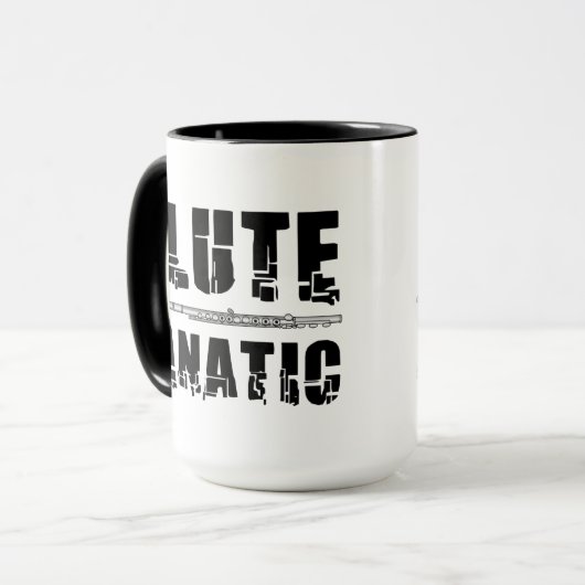 Mug Flute Fanatique (Devant gauche)