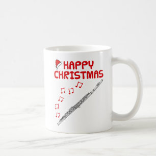 Mug Flute Noël Flûtiste Musicien Musique Enseignant