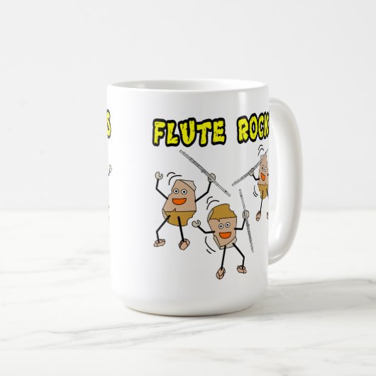 Mug Flute Rocks (Devant droit)
