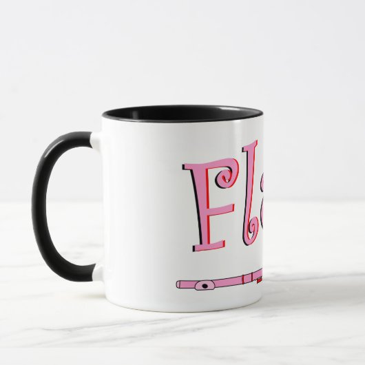 Mug Flûte rose (Gauche)