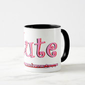 Mug Flûte rose (Devant droit)