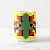 Mug Flûte sur le coeur (Centre)