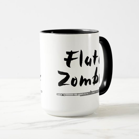 Mug Flute Zombie (Devant droit)