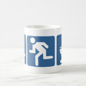 Mug Flux de Coureur-Coureur (Centre)