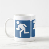 Mug Flux de Coureur-Coureur (Gauche)