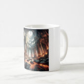 Mug Flux de lave (Devant droit)