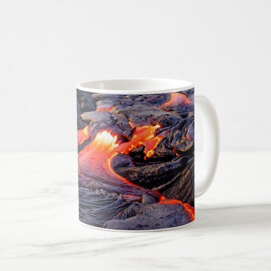 Mug Flux de lave basaltique (Devant droit)