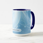 Mug Flux de Veine d'Argent Gelé (Devant droit)