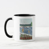 Mug Fly Fisherman - Valdez, Alaska (Gauche)