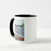 Mug Fly Fisherman - Wrangell, Alaska (Devant gauche)