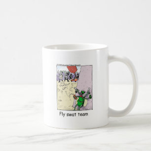 Mug Fly Swat Team Funny Police Cadeaux & Objets de col
