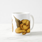 Mug Flying Angel Pigs with wings Imaginaire Animaux Ar (Devant droit)