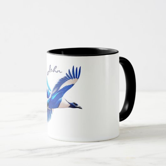 Mug Flying Blue Bird (Devant droit)