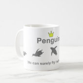 Mug Flying Penguin2 g5 (Devant gauche)