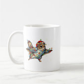 Mug Flying Squirrel Christmas Lights Tee Merry Squirre (Gauche)