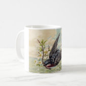 Mug Flying swallow with twig (Devant gauche)