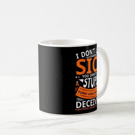 Mug Fnd Functional Neurological Disorder Apparel I Don (Devant droit)
