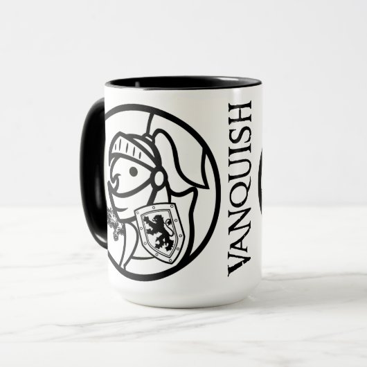 Mug FNF 15oz de cacahuètes vanquis (Devant gauche)