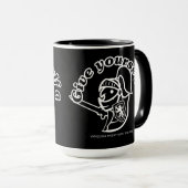 Mug FNF "Donnez-vous un..." (Devant droit)