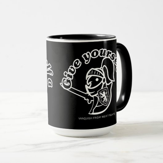 Mug FNF "Donnez-vous un..." (Devant droit)
