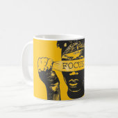 Mug Focus Blindfold Motivational Street Art Illustrati (Devant gauche)
