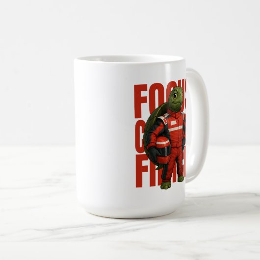 Mug Focus. Control. Finish (Devant droit)
