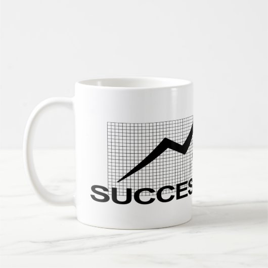 Mug Focus sur les objectifs : Inspiration motivationne (Gauche)