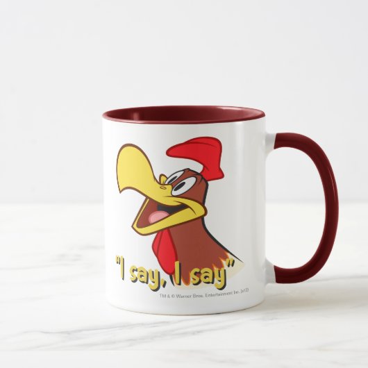 Mug Foghorn en levant les yeux (Droite)