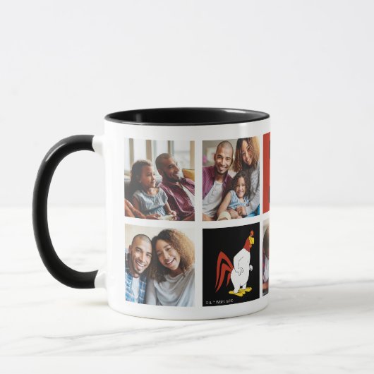 Mug Foghorn Leghorn | Meilleur Collage Photo De Maman (Gauche)