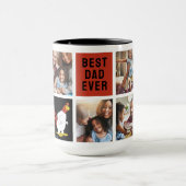 Mug Foghorn Leghorn | Meilleur papa photo Collage (Centre)