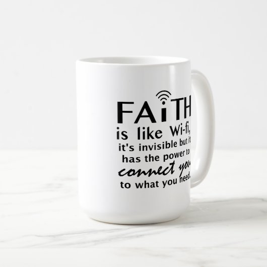 Mug Foi (Devant droit)