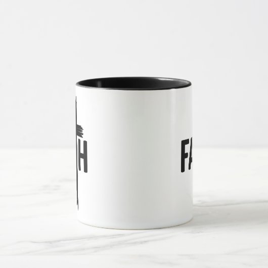 Mug Foi avec croix (Centre)